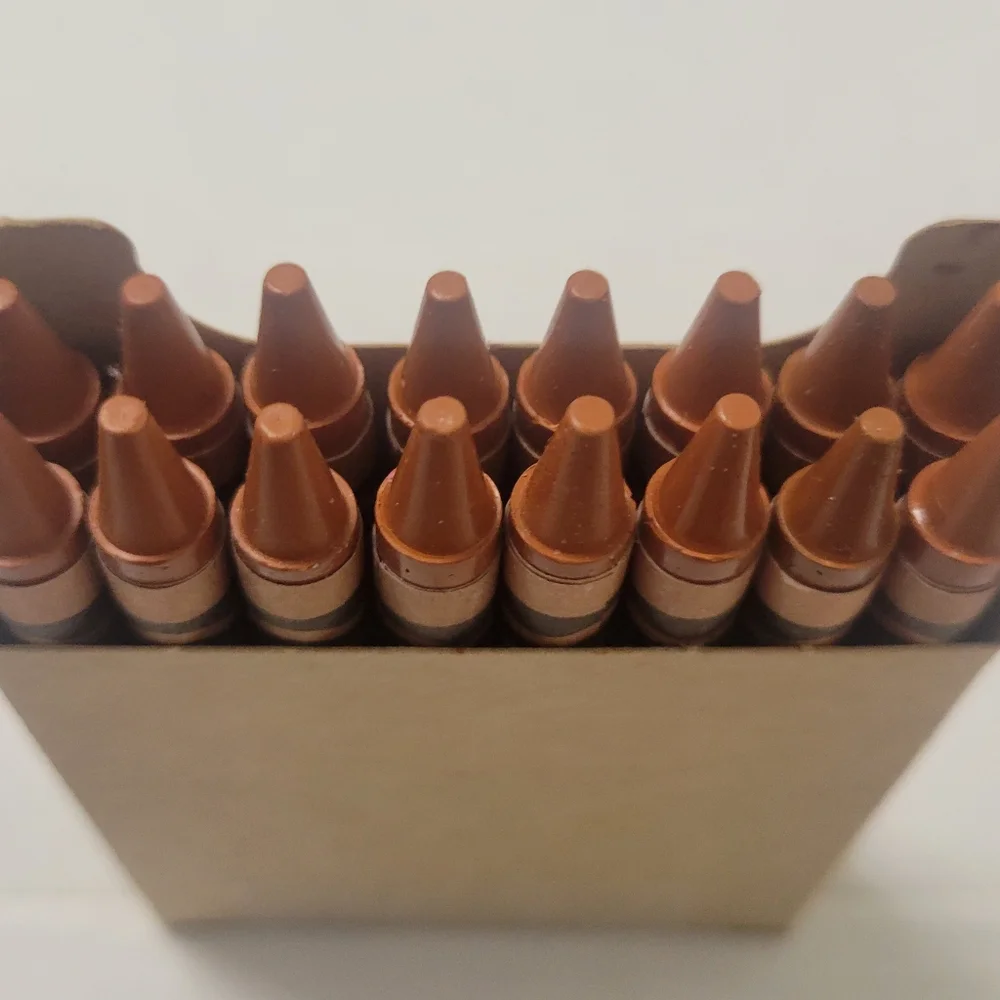 16ct Crayola Crayons (Burnt Sienna) Single Color Bulk Lot